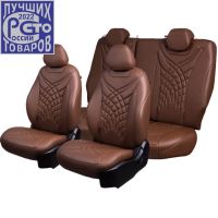 Чехлы Премиум Экокожа Байрон Президент|Жук на Peugeot 301 2013-2016 г.в. Чехлы Премиум Экокожа Байрон Президент|Жук на Peugeot 301 2013-2016 г.в.