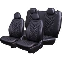 Чехлы Премиум Экокожа Байрон Президент|Жук на Peugeot 301 2013-2016 г.в. Чехлы Премиум Экокожа Байрон Президент|Жук на Peugeot 301 2013-2016 г.в.