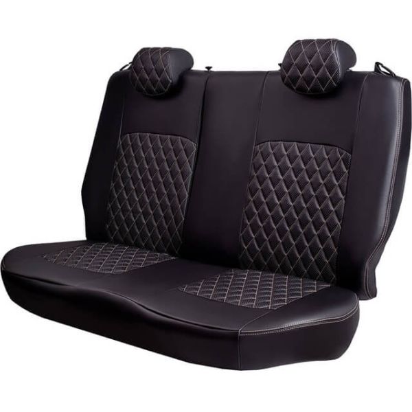 Чехлы Экокожа Турин Ромб на Nissan Juke 2010-2019 г.в. Чехлы Экокожа Турин Ромб на Nissan Juke 2010-2019 г.в.