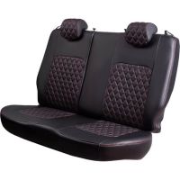 Чехлы Экокожа Турин Ромб на Nissan Juke 2010-2019 г.в. Чехлы Экокожа Турин Ромб на Nissan Juke 2010-2019 г.в.